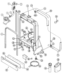 Part Location Diagram of 99002111 Whirlpool PANEL- TOE