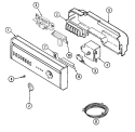 Part Location Diagram of 99001860 Whirlpool LENS- INDI