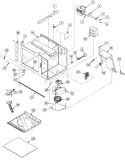 Part Location Diagram of C8935903 Maytag BRKT,HINGE SUPPORT