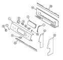 Part Location Diagram of 74005392 Whirlpool Bracket