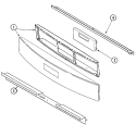 CONTROL PANEL Diagram and Parts List for JJW8530CCB  Jenn-Air Wall Oven