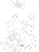Part Location Diagram of 31825105C Whirlpool PANEL, SIDE (BSQ)