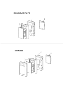 Part Location Diagram of 59001032 Whirlpool Electronic Control Board