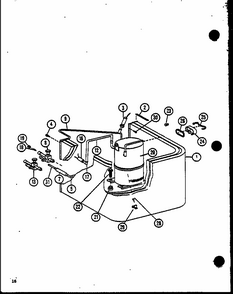 Part Location Diagram of B1349201 Whirlpool Spring terminal cov