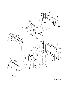 Doors Diagram and Parts List for 79097312410  Kenmore Range