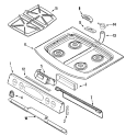 Part Location Diagram of 74005877 Whirlpool USE WPL 3801F765-51