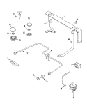 Part Location Diagram of 74006023 Whirlpool PIPE- MANI