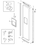 Part Location Diagram of 61005769 Whirlpool DISCONTINUED