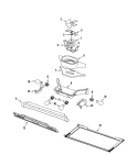 CONTROLS Diagram and Parts List for JS42FWDWDA  Jenn-Air Refrigerator