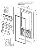 Part Location Diagram of 67001466 Whirlpool DISCONTINUED