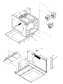CAVITY Diagram and Parts List for ASE9000 P1326309M Amana Microwave