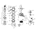 BODY Diagram and Parts List for DFB6500AAX  Maytag Food Waste Disposer