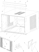 Part Location Diagram of R0131400 Whirlpool GASKET- EL