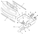 Part Location Diagram of 74006917 Whirlpool USE WPL 5765M321-60