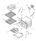Part Location Diagram of 71002829 Whirlpool SHIELD, BROIL