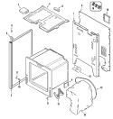 BODY Diagram and Parts List for AER1110BAH  Admiral Range