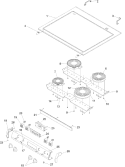 Part Location Diagram of 0316650 Whirlpool Heat shield, control