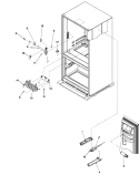 Part Location Diagram of 67001675 Whirlpool PLATE, WATER TANK Mounting