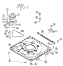 BASE Diagram and Parts List for MAV9501EWQ  Maytag Washer