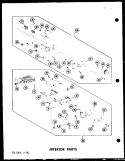 INTERIOR PARTS Diagram and Parts List for RC-10PB P7130402M Amana Microwave