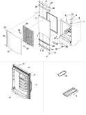 Part Location Diagram of 67001694 Whirlpool SPACER- CE