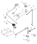 Part Location Diagram of WP3191905 Whirlpool Range Burner Cap Large