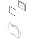 Part Location Diagram of 67002521 Whirlpool TRIM- VERT