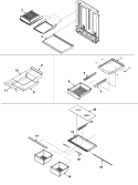 Part Location Diagram of 10480430Q Whirlpool SHELF-GLAS