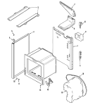 BODY Diagram and Parts List for ALR1420BDQ  Maytag Range