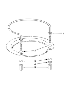 Heater Parts Diagram and Parts List for MDB7760SAS1  Maytag Dishwasher