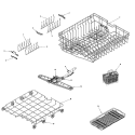 Part Location Diagram of 99002903 Whirlpool RACK-ASM