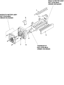 ICE MAKER 61005508 Diagram and Parts List for JCB2059GES PJCB2059GS1 Jenn-Air Refrigerator