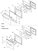 Part Location Diagram of 32031101 Whirlpool BUSHING, DOOR HANDLE