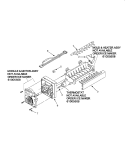 ICE MAKER Diagram and Parts List for ARSE667BS PARSE667BS1 Amana Refrigerator