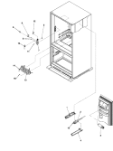 WATER DISPENSER / FILTER Diagram and Parts List for JCB2059GES PJCB2059GS0 Jenn-Air Refrigerator