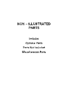 Optional parts (not included) Diagram and Parts List for MMW9730FZ06  Maytag Microwave