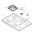 Part Location Diagram of WP7733P381-60 Whirlpool Knob
