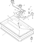 BODY Diagram and Parts List for CGC1430ADW  Magic Chef Cooktop