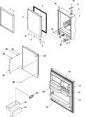 Part Location Diagram of 2217214B Whirlpool NAMEPLATE
