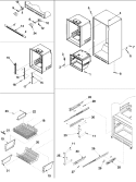 Part Location Diagram of 67003037 Whirlpool LADDER- SI