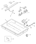 BODY Diagram and Parts List for MGC5430BDQ  Maytag Cooktop