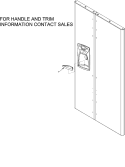 HANDLES AND TRIM Diagram and Parts List for SK535-2 PSK535062W0 Maytag Refrigerator