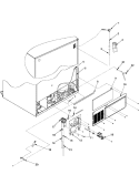 CABINET BACK Diagram and Parts List for CS26G7DW PCS26G7D0W0 Crosley Refrigerator