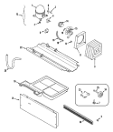 COMPRESSOR (REV 13) Diagram and Parts List for CT15G4W  Crosley Refrigerator