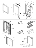Part Location Diagram of 67003004 Whirlpool SUPPORT- B