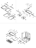 Part Location Diagram of 67002676 Whirlpool EXTENSION, REF SHELF