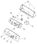 Part Location Diagram of 33002831 Whirlpool GRAPHIC CONTROL FACIA (BSQ)