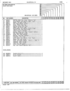 Doors Page 3 Diagram and Parts List for 23972A  Admiral Refrigerator