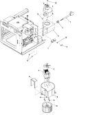 BLOWER Diagram and Parts List for ACE2302 P1331305M Amana Microwave