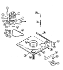BASE Diagram and Parts List for ALW221RJW  Amana Washer